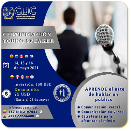 Certificación Young Speaker